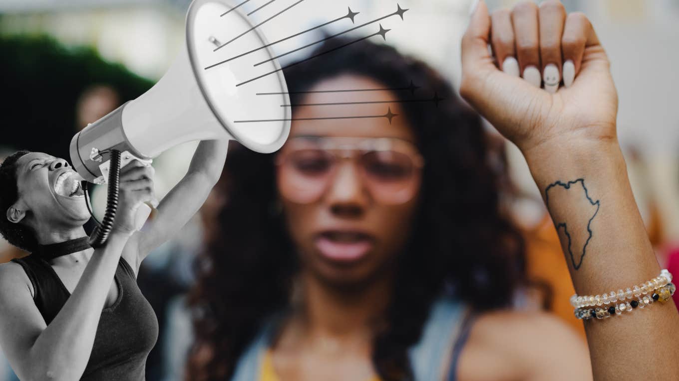 How To Reclaim Your Voice When You've Been Silenced Woman finding her voice and power to speak out