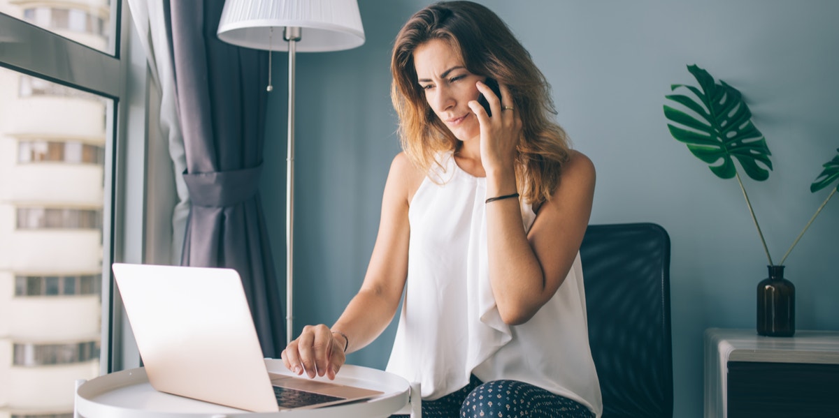 How I Conquered My Adult Bully Like A Grown Woman woman on phone