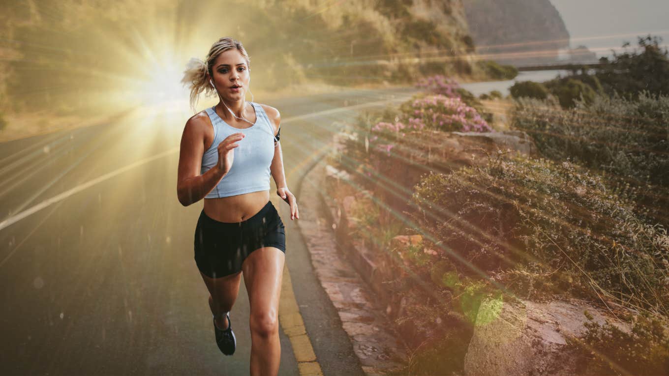 Ways To Clear The Anxiety That Is Preventing God From Shining Through You Woman staying active