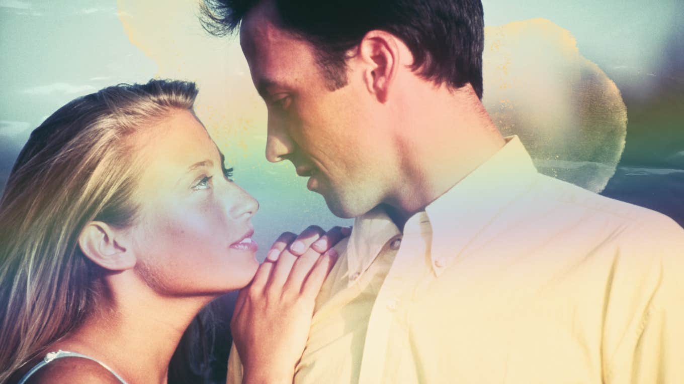 5 Ways To Help Your Girlfriend Feel Emotionally Safe, Secure, And Loved Couple passionately looking in each others eyes