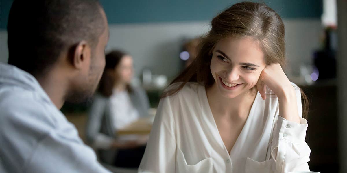 The Surprisingly Simple Psychology Of Getting A Woman To Like You woman interested in guy