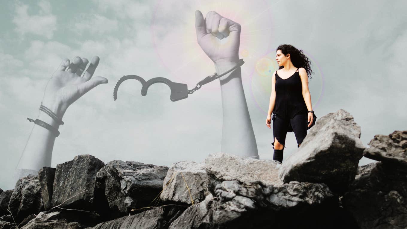 Effective Non-Traditional Tools To Overcome Your Addiction Standing on top of a mountain free, recovering from addiction