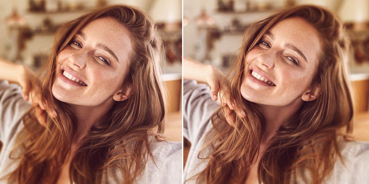 The 3-Letter Word That'll Instantly Improve Your Self-Esteem woman smiling