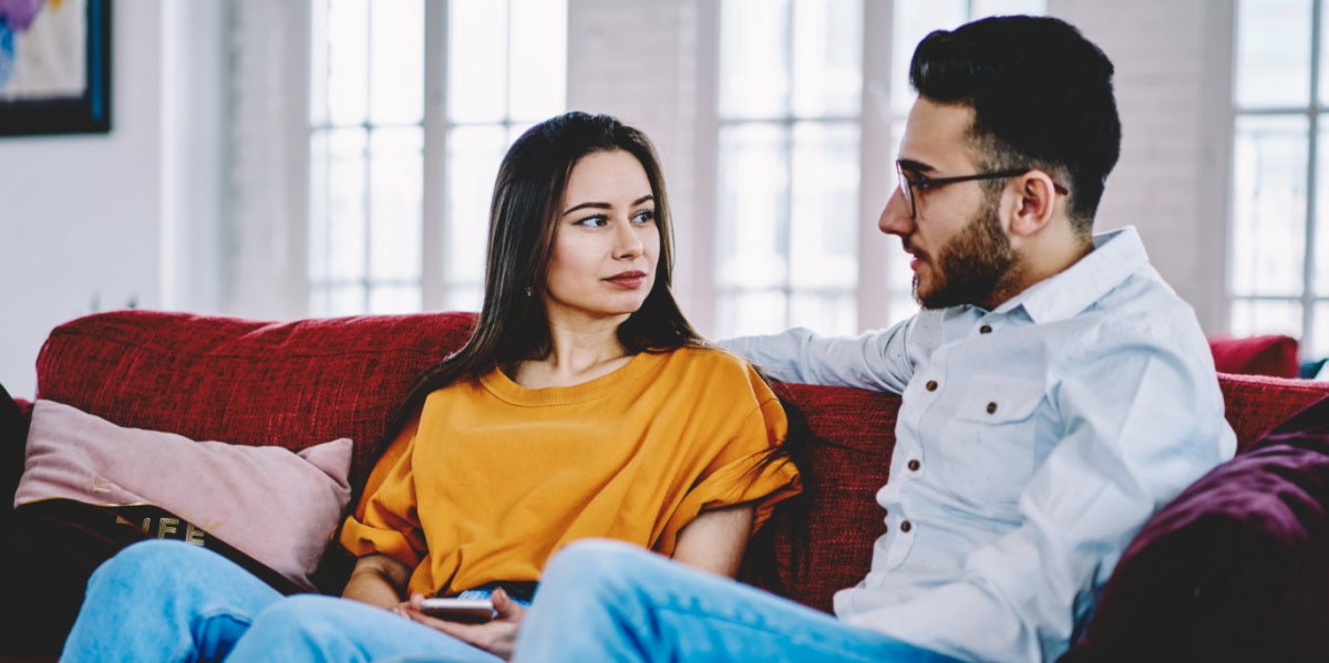 two people talking, trying to change each other's minds