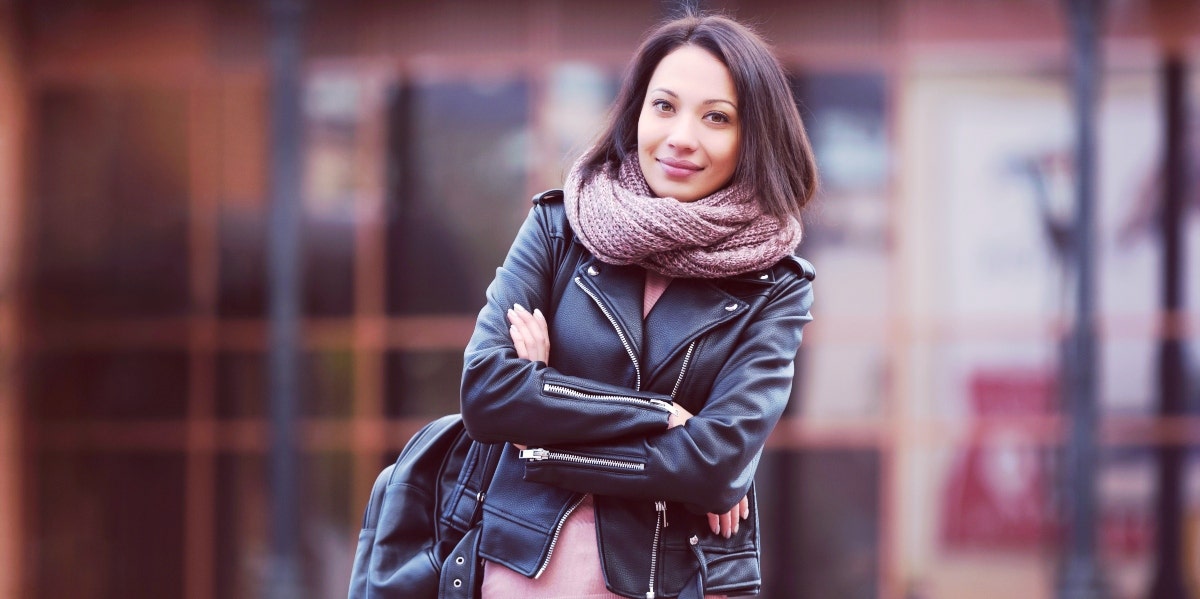 how to find love single woman in scarf looking for love