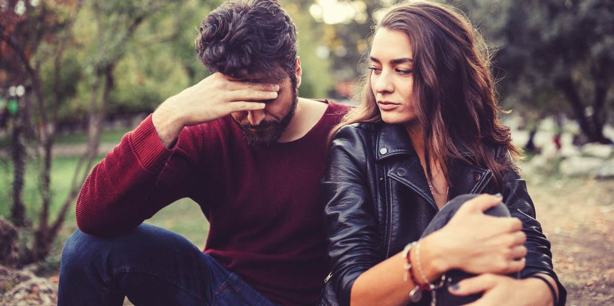 4 Unsexy Ways To Build A Rock-Solid Relationship unhappy couple having problems