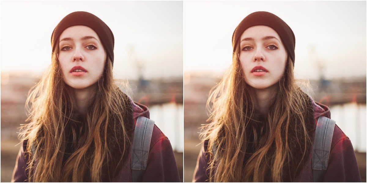 how to get over a breakup mirror image of woman outside in winter