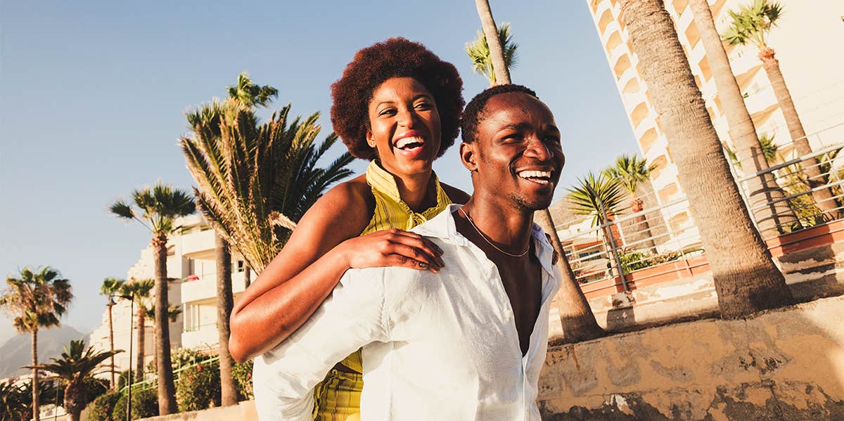 Couples Who Do These 7 Activities Together Have The Healthiest, Most Fulfilling Relationships couple laughing