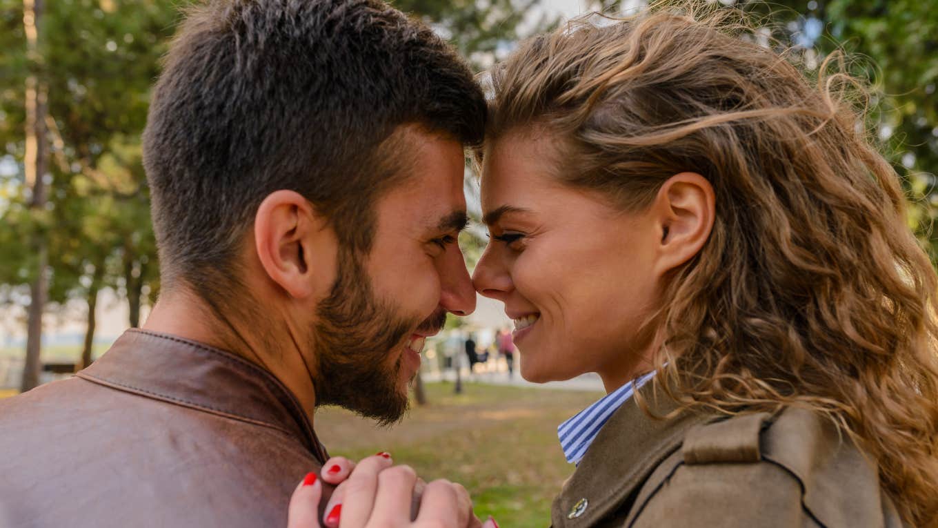 6 Little Ways To Know, Without A Doubt, That He Is The One Couple Looking passionately in each others eyes