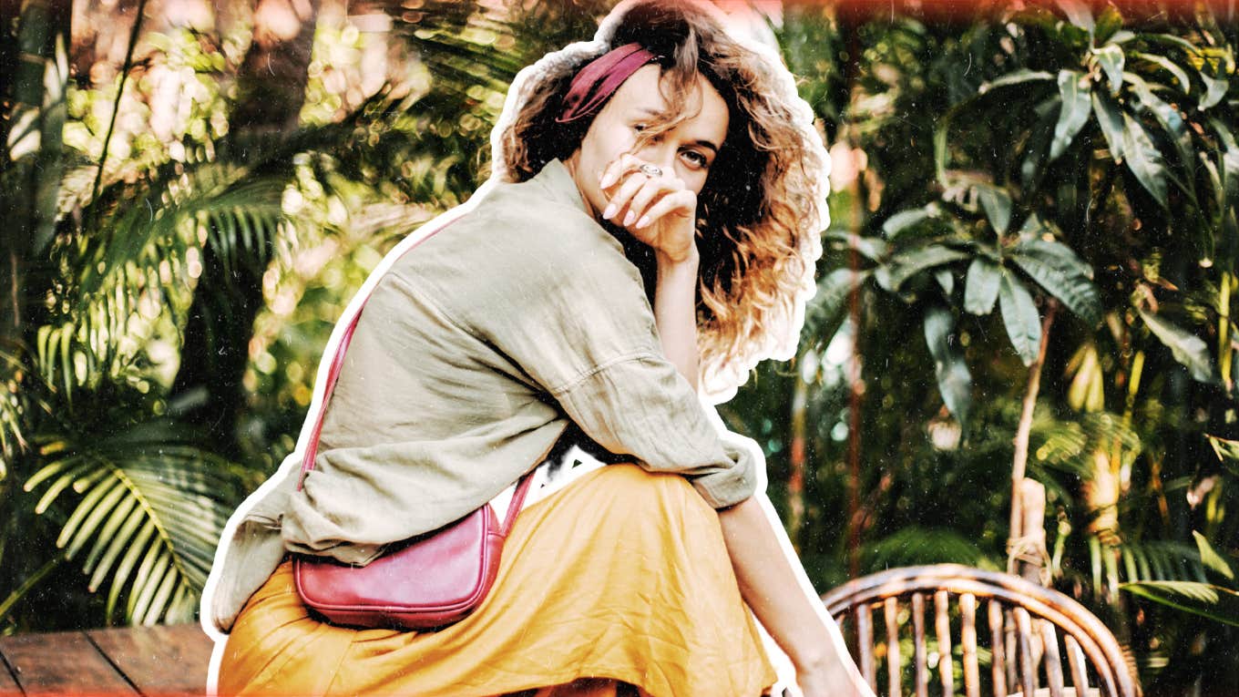 Tiny Things To Do If You Never Feel 'Good Enough' In Relationships Woman loving herself first