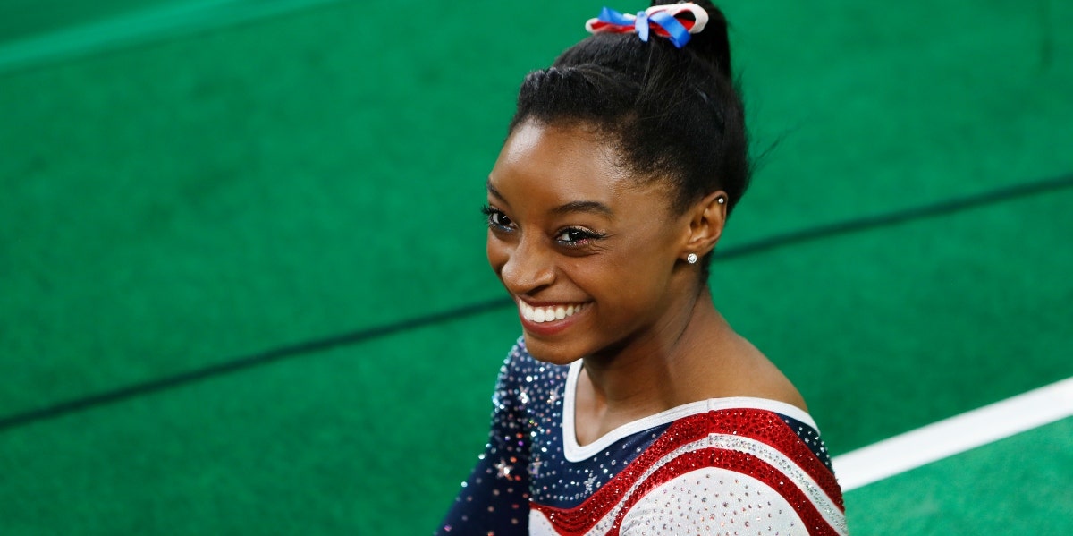 how to self-soothe Simone Biles in Rio Olympics