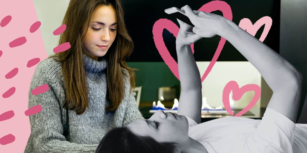 5 Things To Never Text A Guy On A Dating App (If You Want Him To Ask You Out) Woman texting