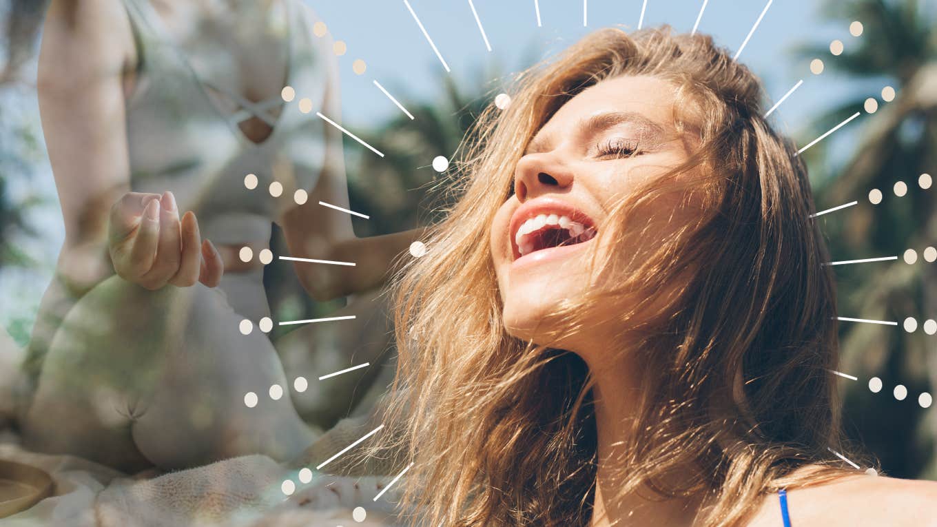 How To Live A Drama-Free Life Woman attracting abundance and peace into her life