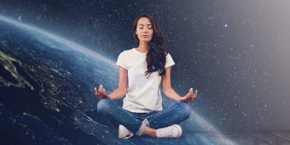 How To Use The Law Of Detachment To Manifest Success woman manifesting