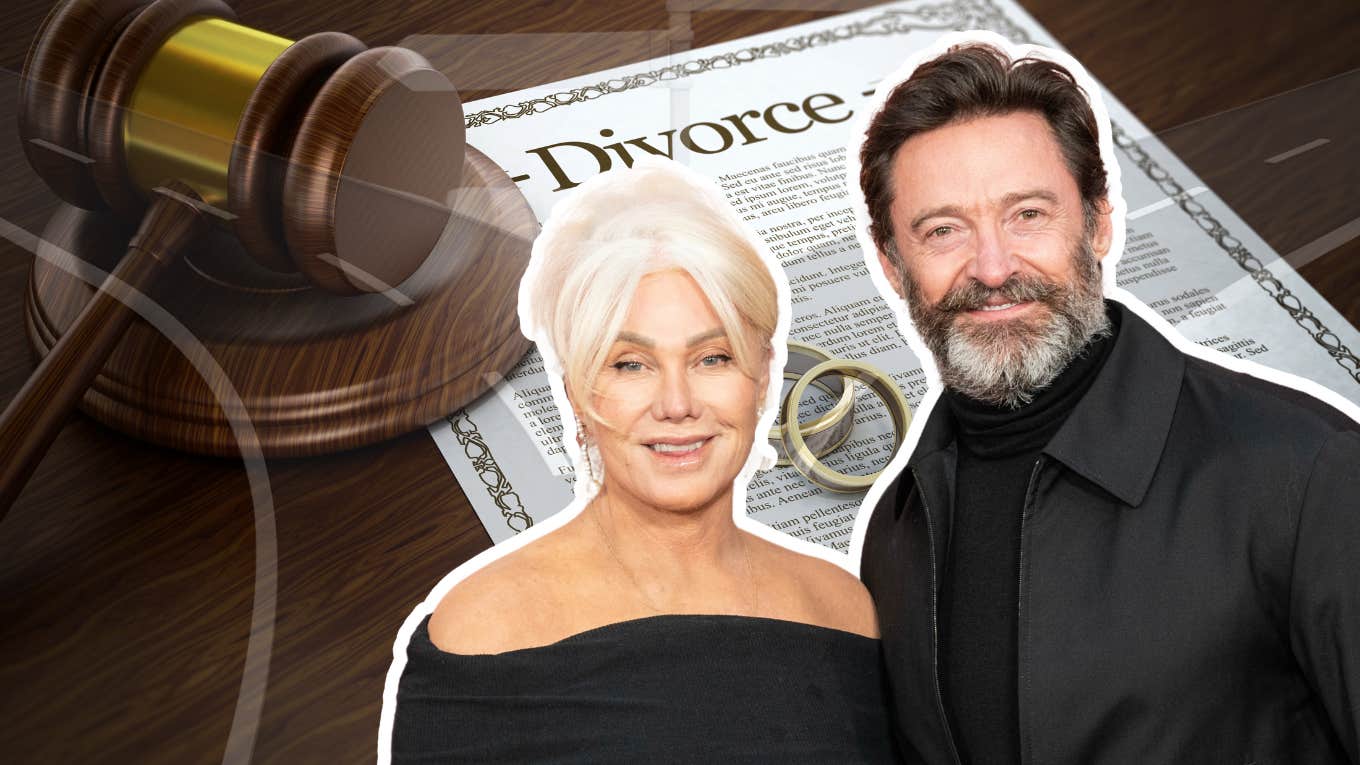 Hugh Jackman and Deborra Lee-Furness