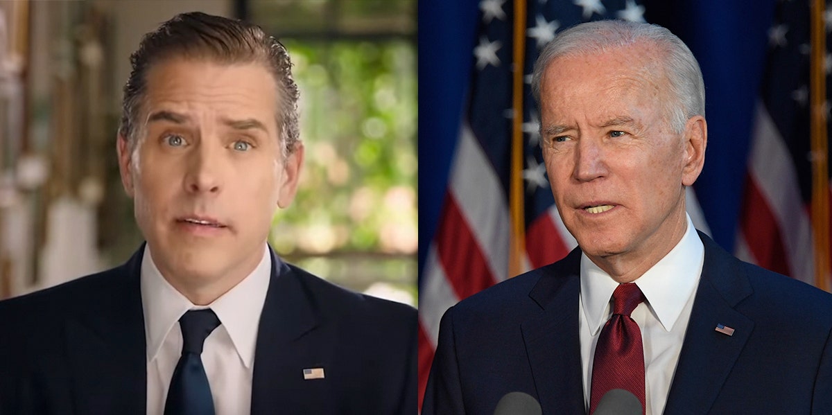 Hunter Biden and Joe Biden