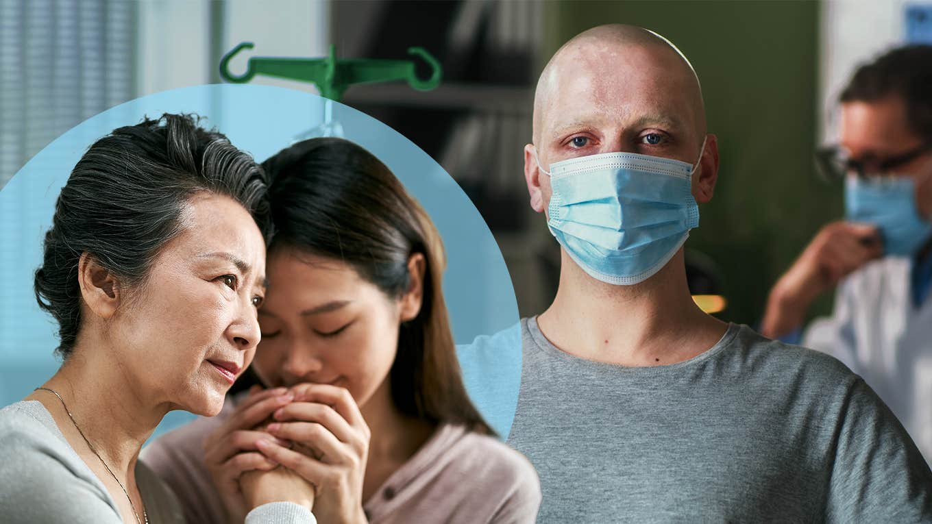 How My Husband's Cancer Made Me A Better Mom man with cancer
