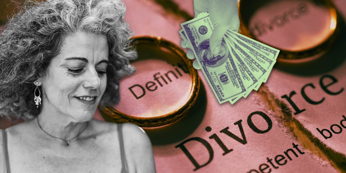 woman going through divorce