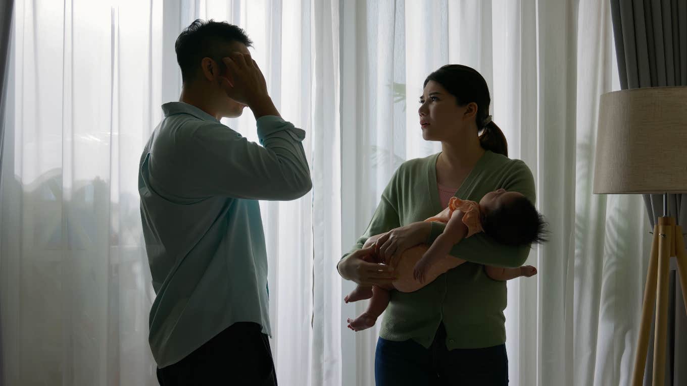 Husband Kicks His Wife And Baby Out Of Their House After She Punched His Mother husband kicks wife and baby out of their house