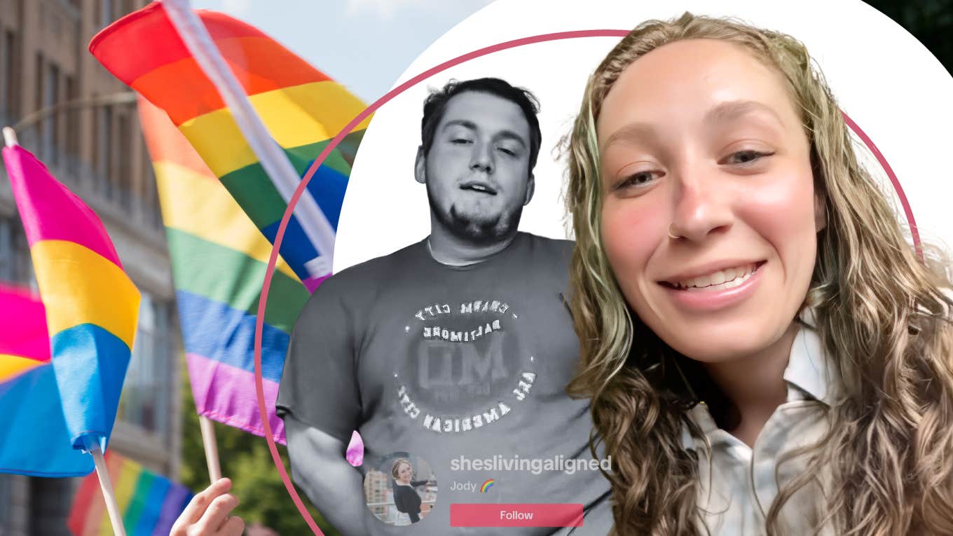 Husband's Response To His Wife Coming Out As Gay Is Receiving Mixed Reactions TikToker coming out to husband as gay and his reaction