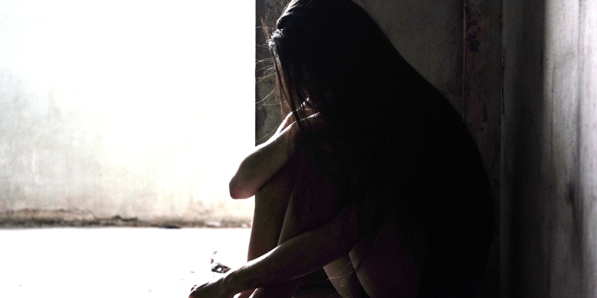 I Don't Cut For Attention, I Cut To Mask My Inner Sadness depressed woman