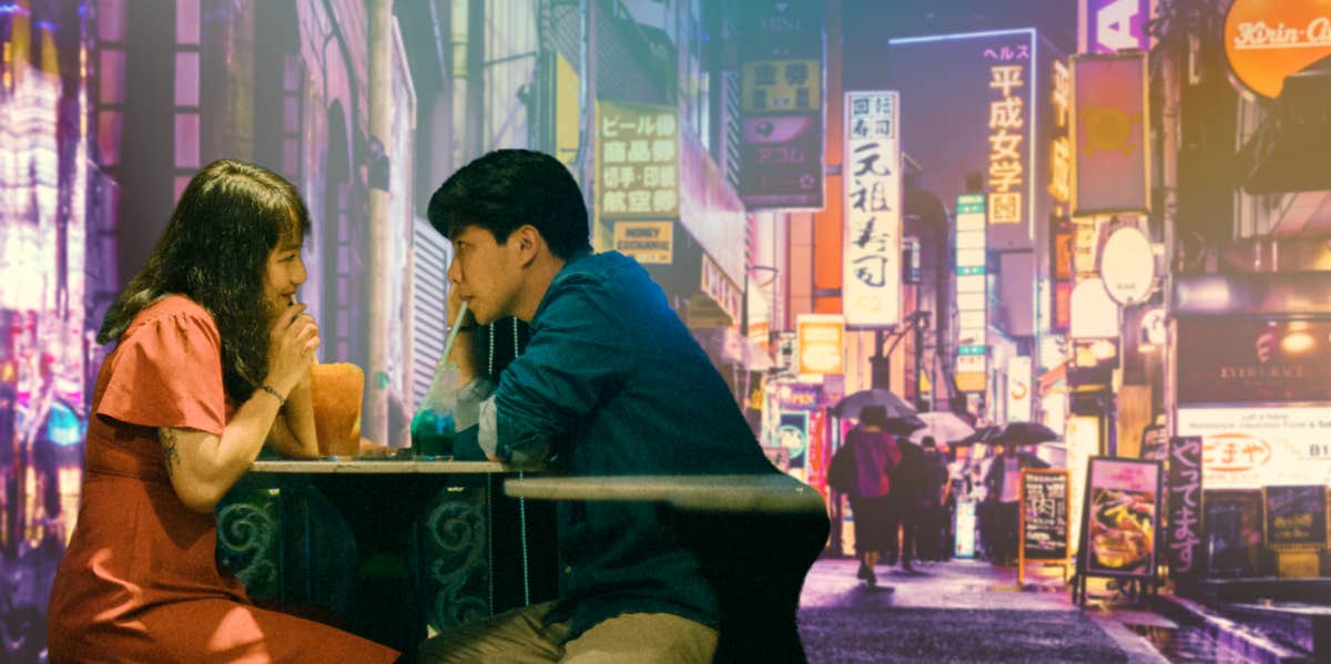 I Entertained Men for Money In Tokyo In The ’90s asian couple on date in tokyo