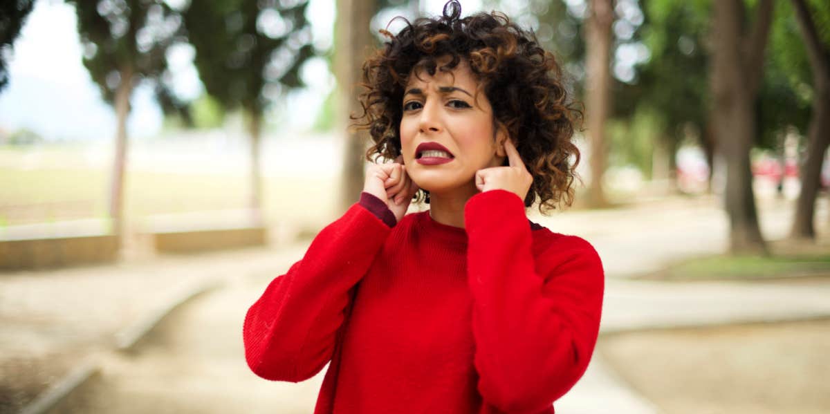 I Have Been Clueless About My Sensory Needs For Most Of My Life woman covering ears