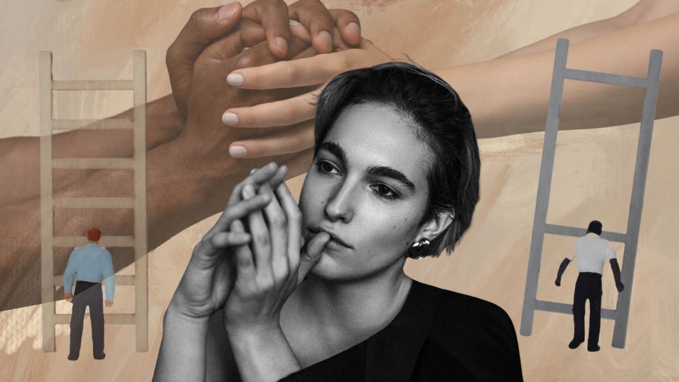 I Thought I Understood Racism. Then I Married A Black Man. Woman thinking