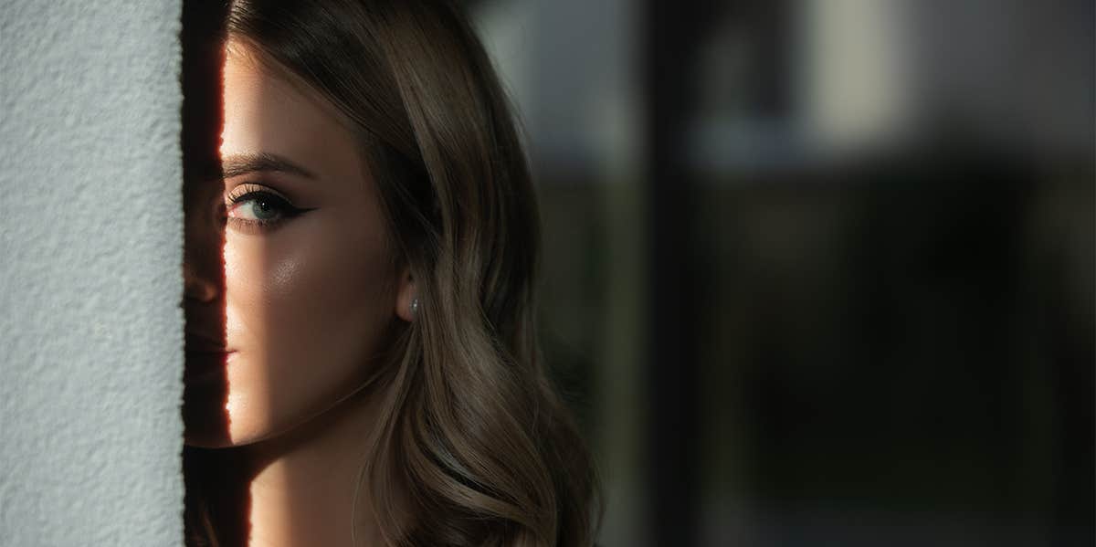 I Used My Friend To Spy On My Ex woman creeping around wall
