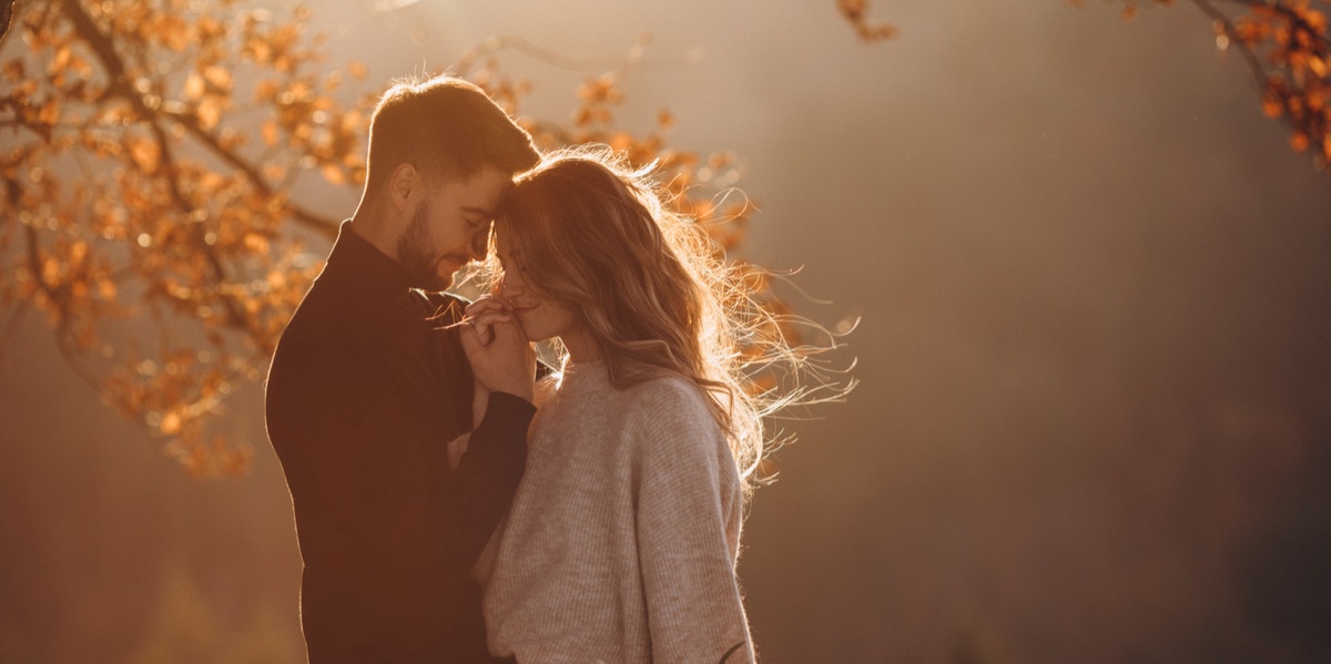 couple under tree