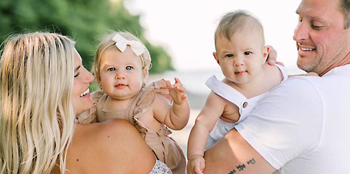 I’m Raising ‘Twiblings' — One Carried By Me, The Other Via Surrogacy Neubauer family, photo provided by author