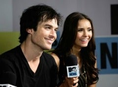 Ian Somerhalder and Nina Dobrev