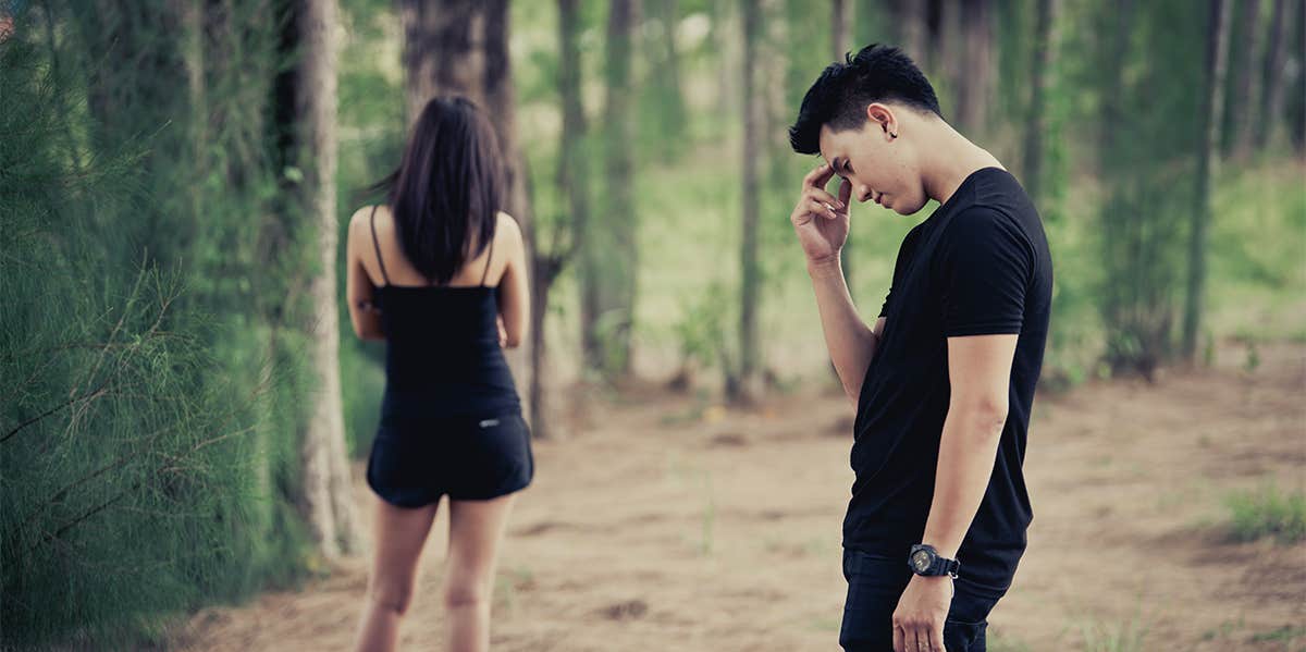 Why If You Really Love Him, You'll Leave Him woman leaving man