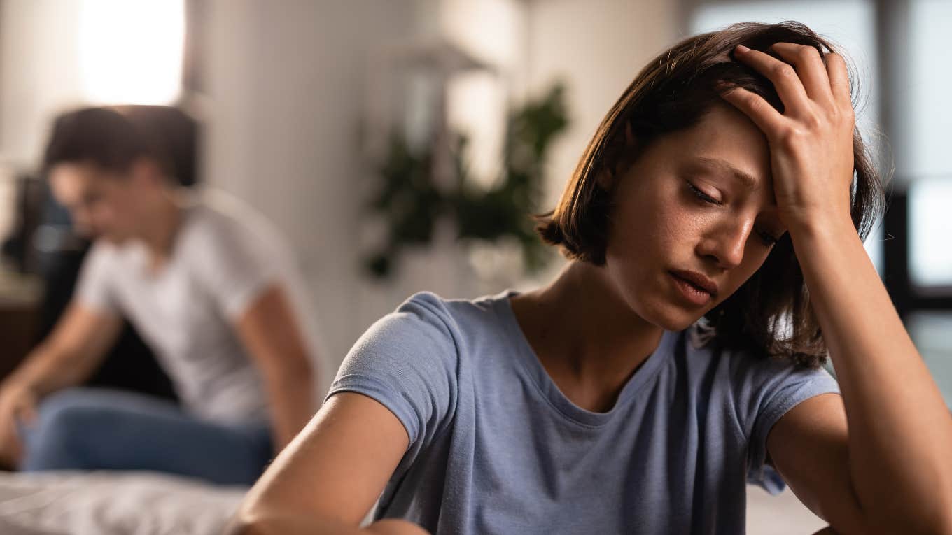 If You Use These 3 Words With Your Partner, You're Slowly Killing Your Relationship Couple fighting