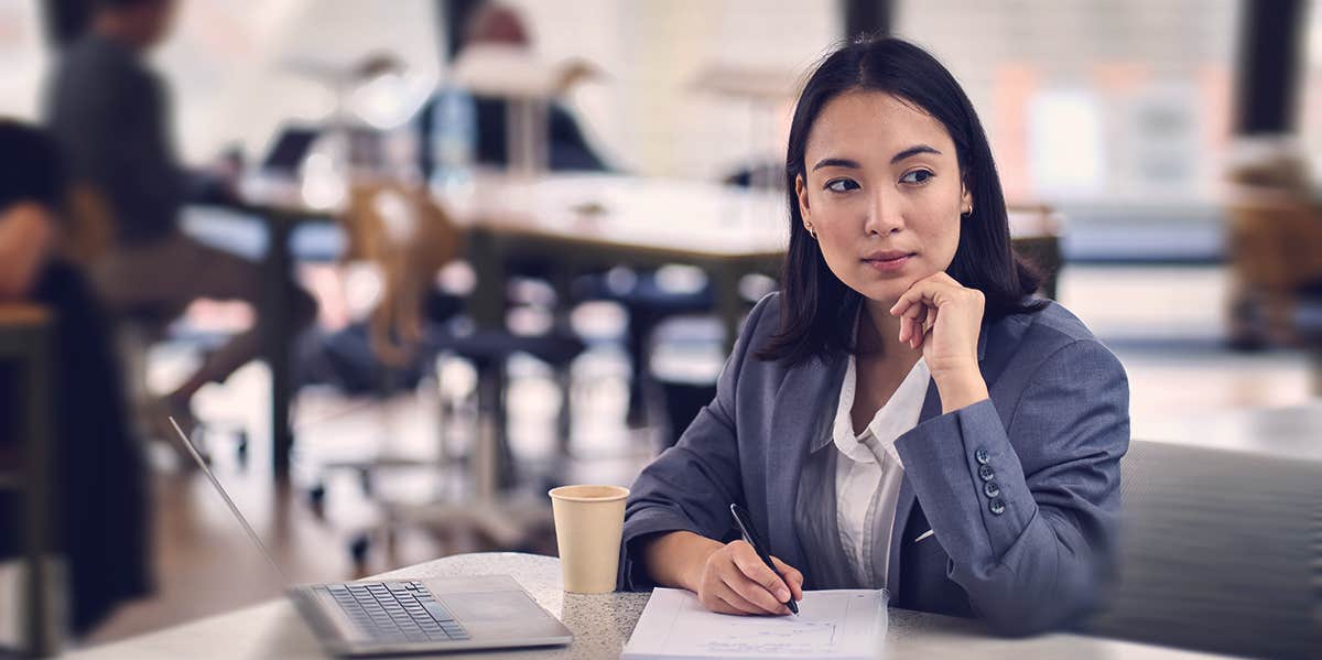 woman thinking