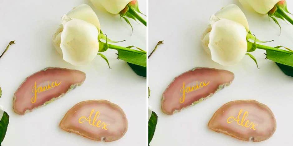 20 Best Wedding Name Card Ideas For Your Guests