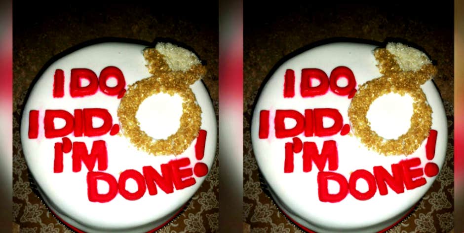 divorce cakes