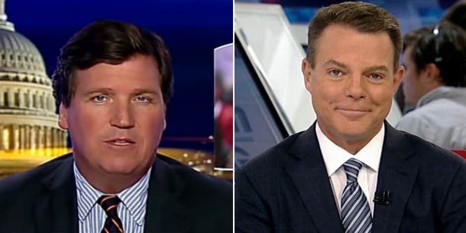 All The Deets On The Shep Smith/Tucker Carlson Feud At Fox News