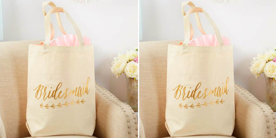 Which tote bag should I get for bridesmaids?