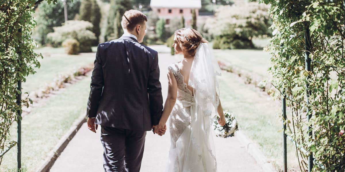 The Exact Right Age To Get Married, According To Statistics bride and groom