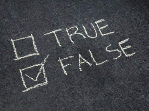 true false true false