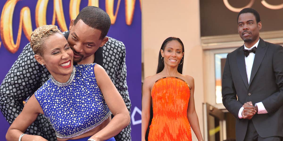 Source Claims That Chris Rock & Jada Pinkett Smith Had Dated In The Past Will Smith, Jada Pinkett Smith, and Chris Rock