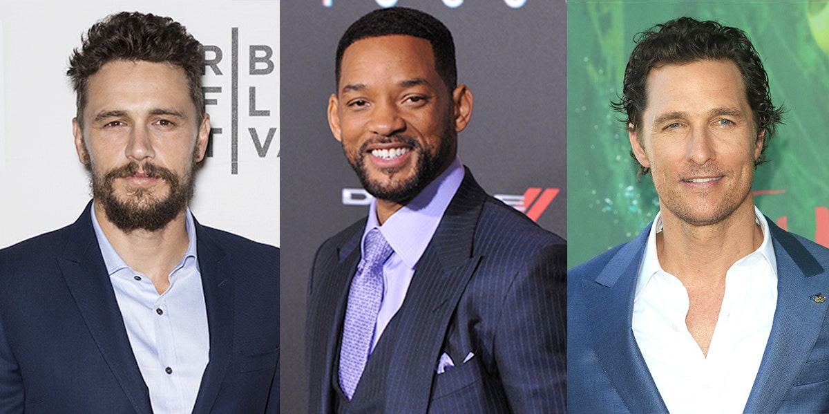 James Franco, Matthew McConaughey, and Will Smith