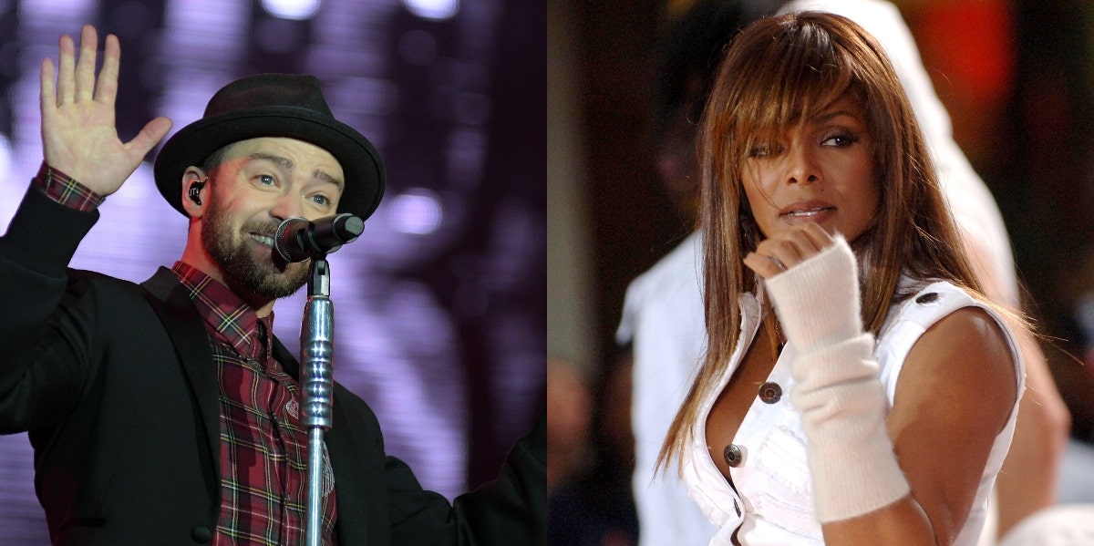 Justin Timberlake and Janet Jackson