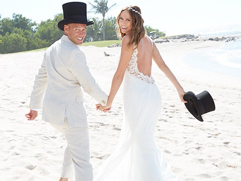 Jared Pobre & Stacy Keibler Wedding Photo