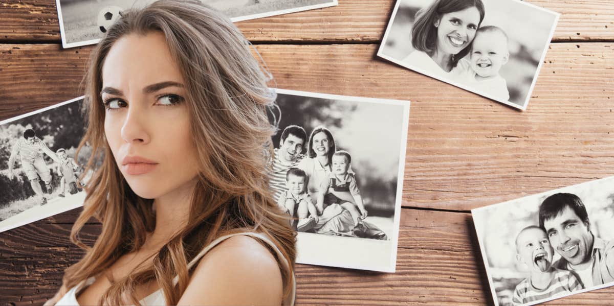 Woman Destroys Her Fiancé's Late Wife's Photos & Belongings Out Of Jealousy Jealous, woman, fiancé