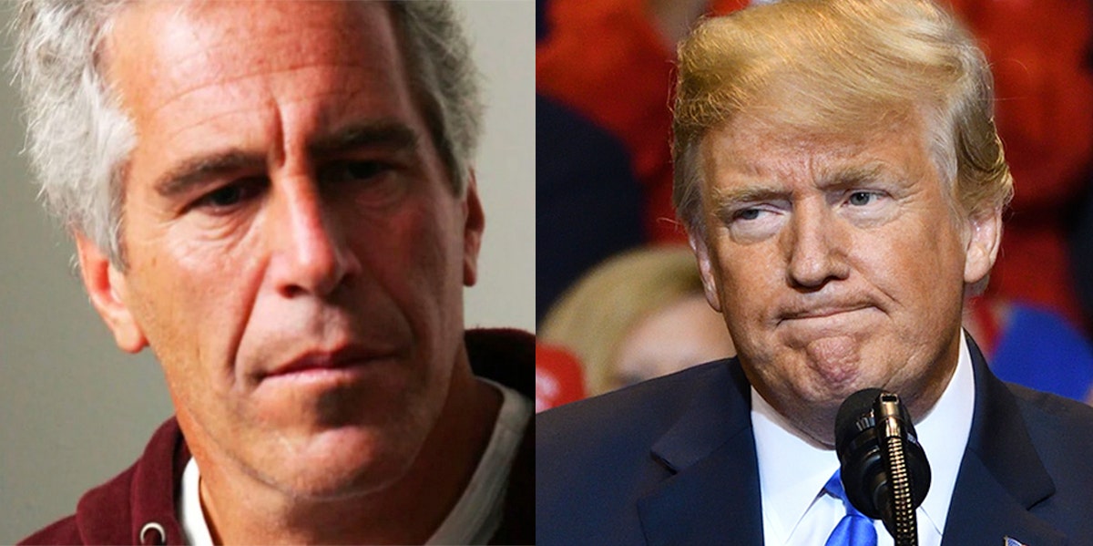 Jeffrey Epstein and Donald Trump