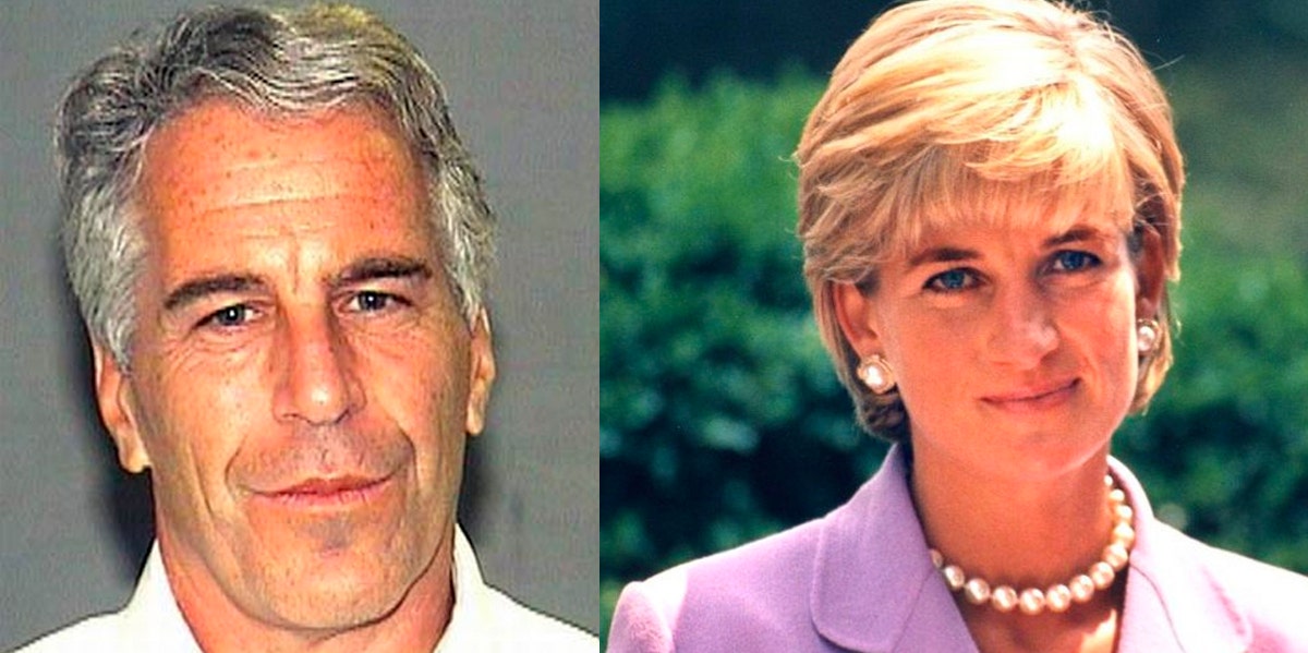 Jeffrey Epstein and Princess Diana