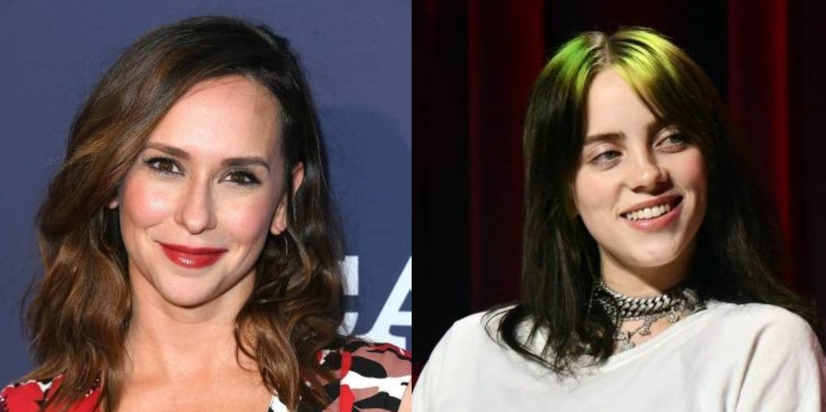 Jennifer Love Hewitt and Billie Eilish 