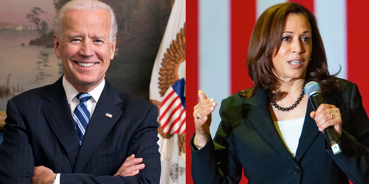 Joe Biden and Kamala Harris